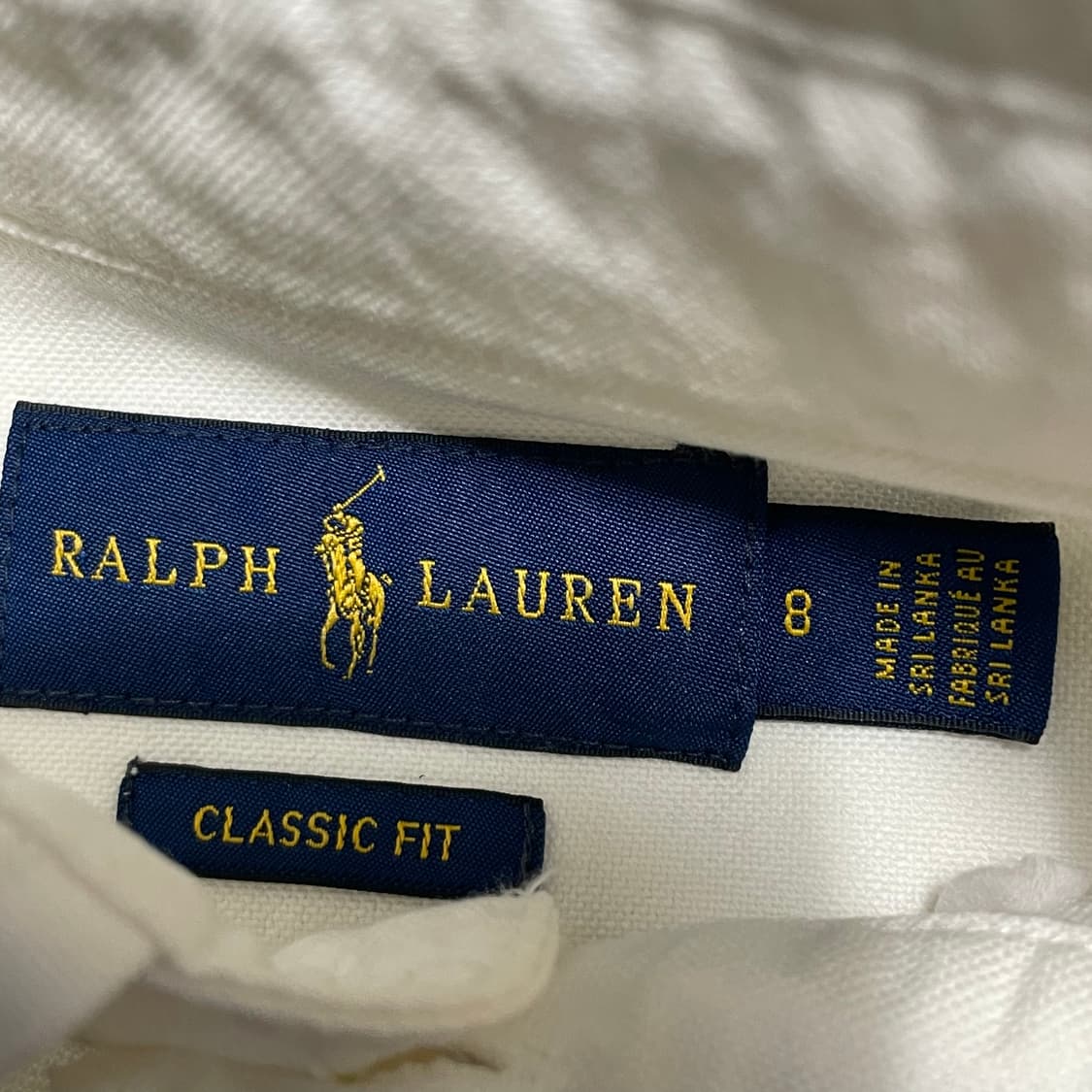 8 폴로랄프로렌 클래식핏 옥스포드 화이트 셔츠 상품이미지4