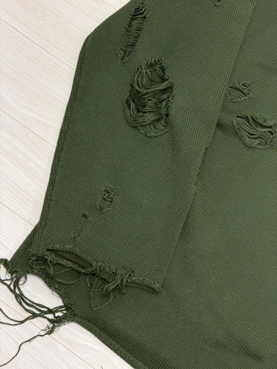 KAMIYA 카미야 디스트로이드 플래그 니트 상품이미지5