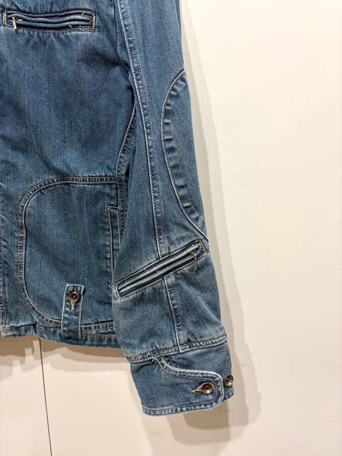 G-STAR 지스타 워시드 데님 자켓 상품이미지3