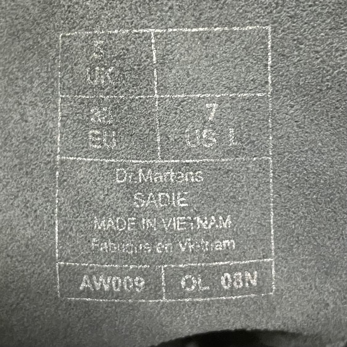 닥터마틴 (우먼) 새디 블랙 힐 부츠 상품이미지4