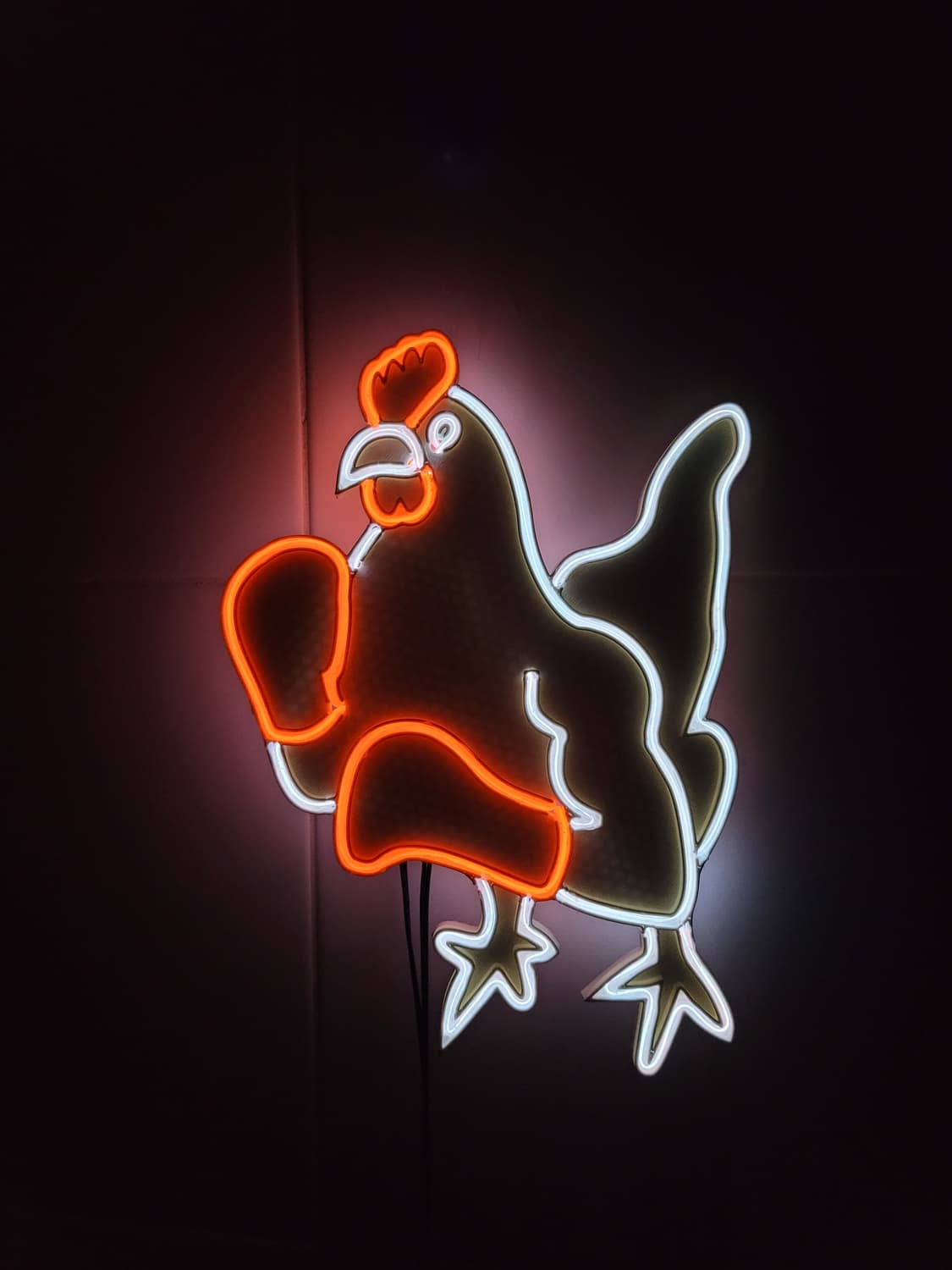 네온사인 닭 치킨 복싱 led 무드등 조명 램프 상품이미지2