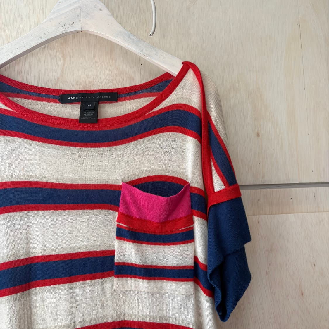 마크 바이 마크 제이콥스 실크&캐시미어 블렌드 패턴 탑 상품이미지2