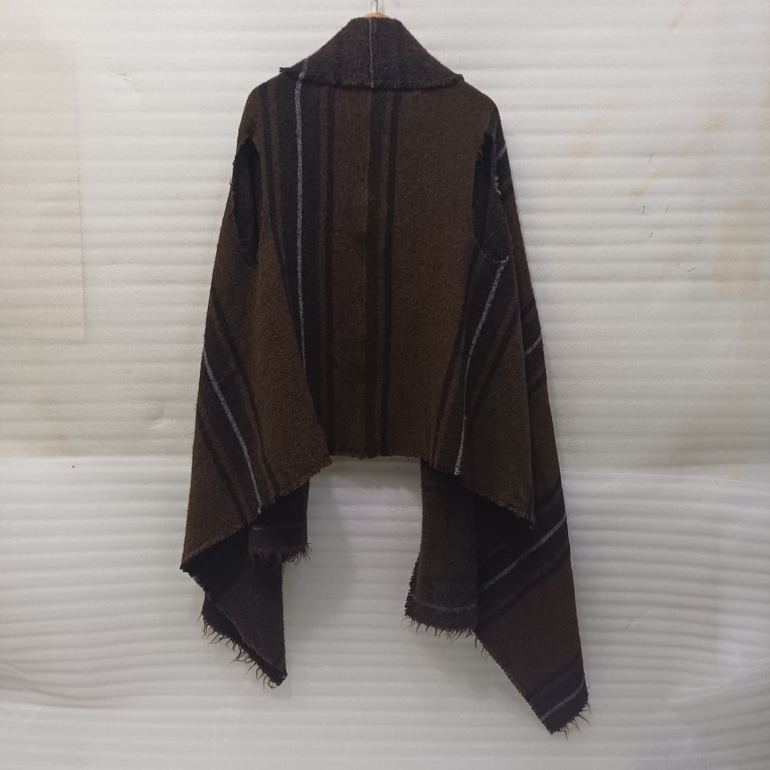 이자벨마랑 울 모직 카프탄 블랭킷 롱 조끼 여성 캠핑 일상 사랑봉봉 상품이미지5