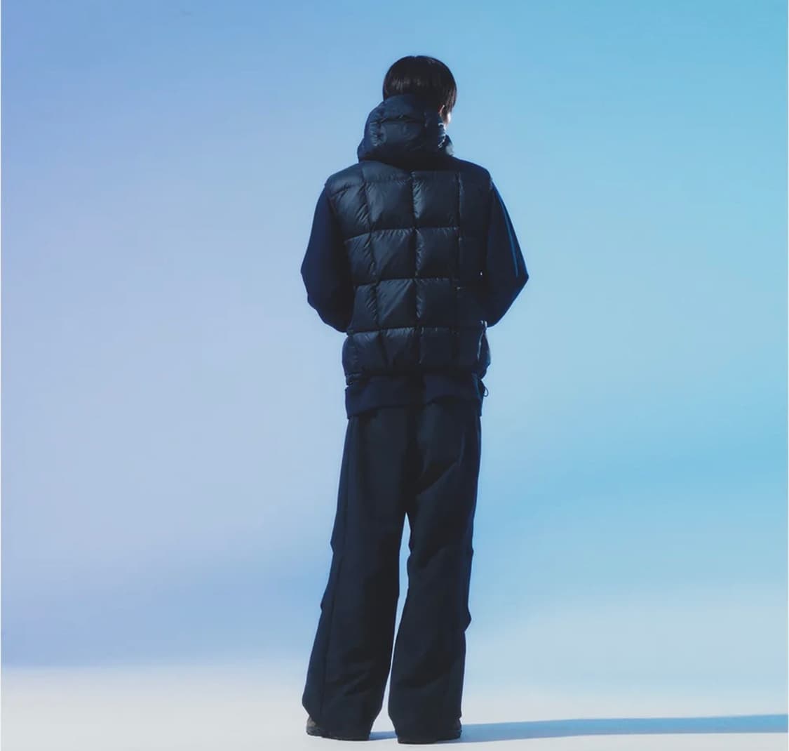 999휴머니티 어드벤처 구스 다운 베스트 (페이디드 네이비) 상품이미지5