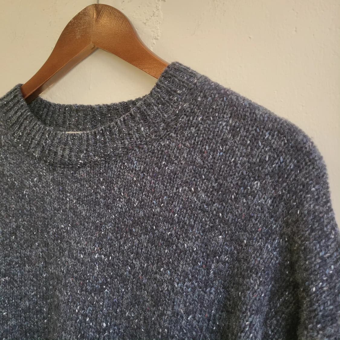 Studio CLIP 네이비 보카시 울니트 상품이미지3