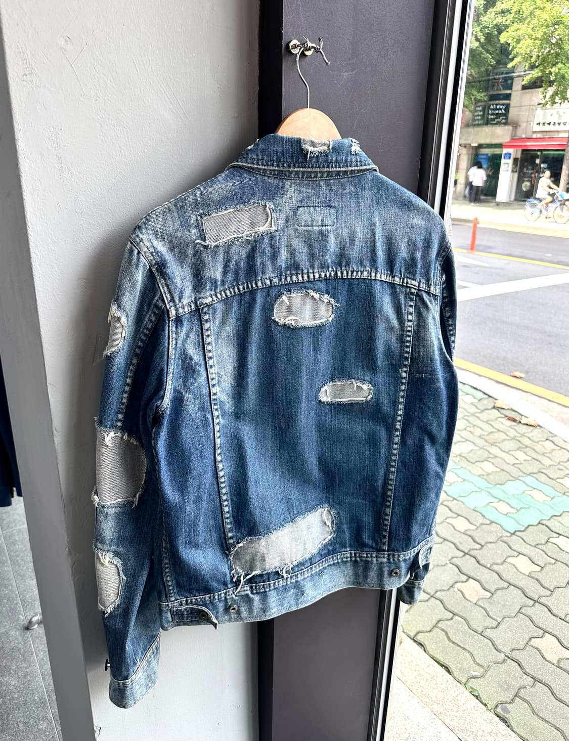 L/ 돌체앤가바나 04AW 데미지 데님 자켓 상품이미지8