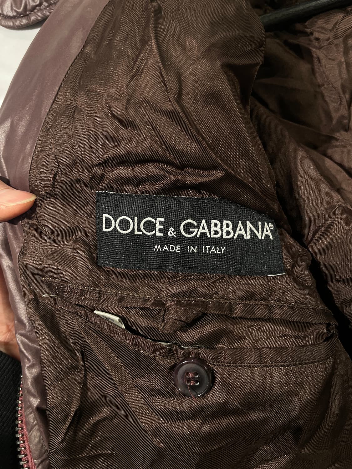 돌체 앤 가바나 마호가니 유틸리티 폴리에스텔 자켓 상품이미지7