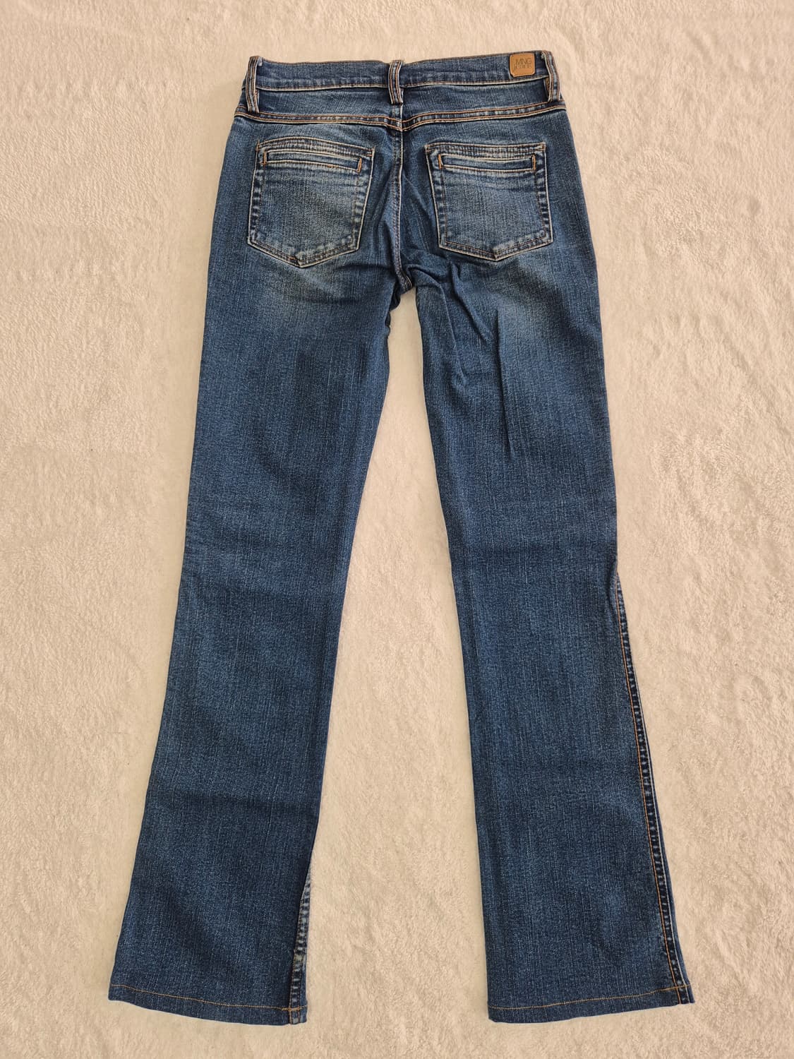 MNG 망고 세미부츠컷 데님 상품이미지3