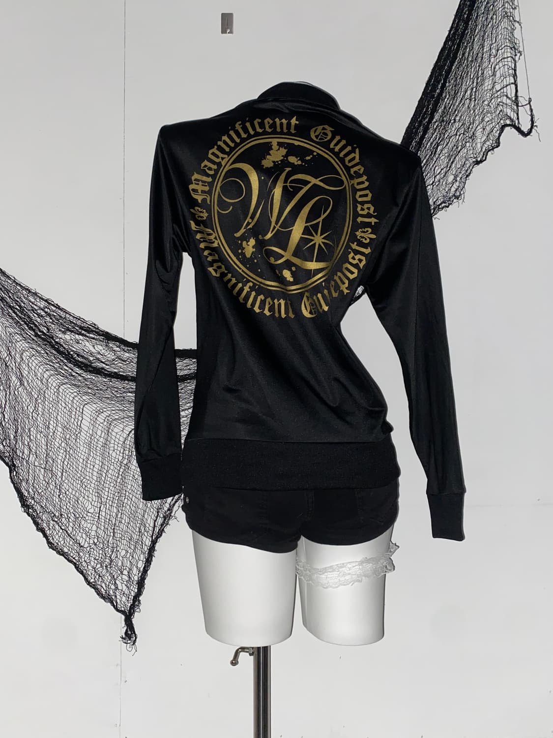 ꒰ঌ 펑투케 골드 레터링 져지 집업 ໒꒱ 상품이미지3