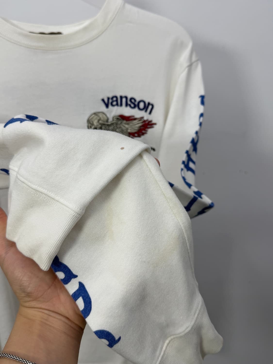 Vanson skull head long sleeve 상품이미지7