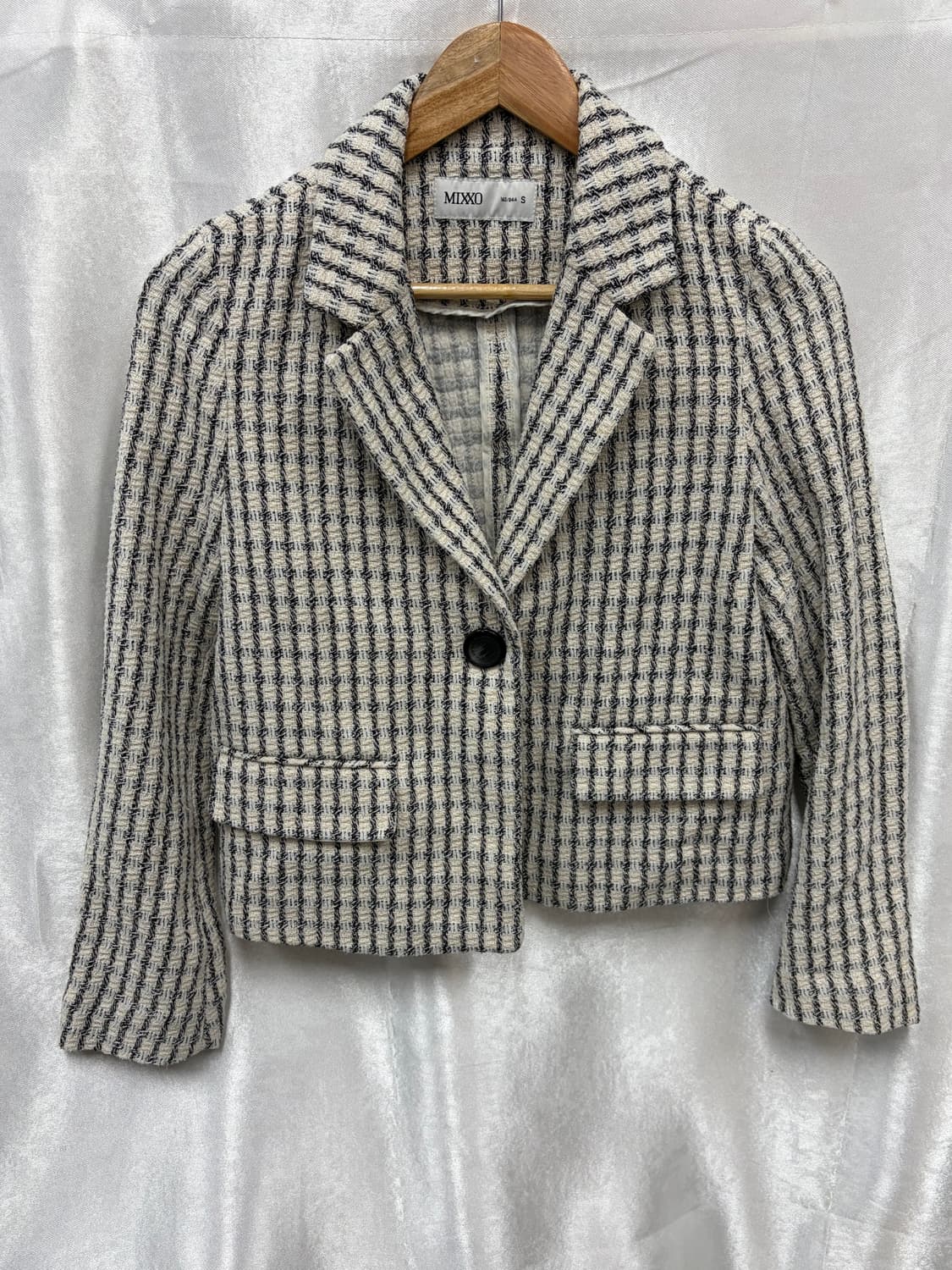 미쏘 트위드 자켓 사이즈90  상품이미지1