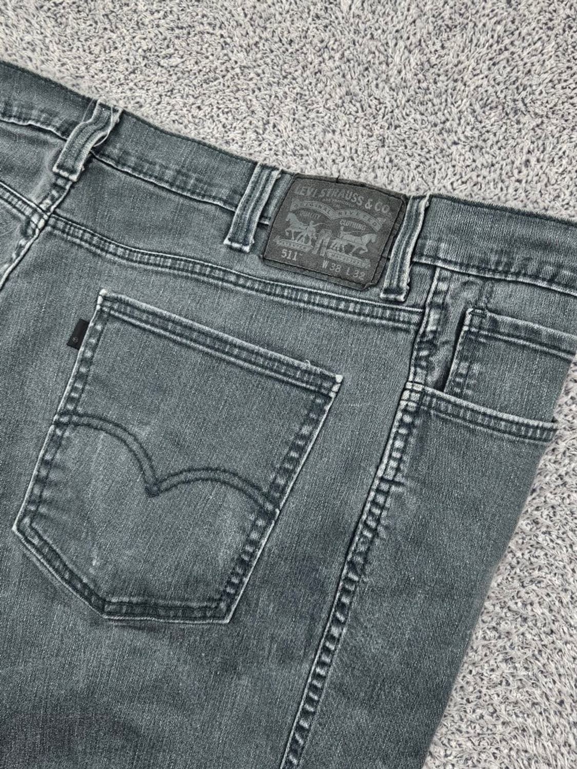 리바이스 511 그레이 진 데님 팬츠 ( 38X32 ) / 11545 상품이미지8