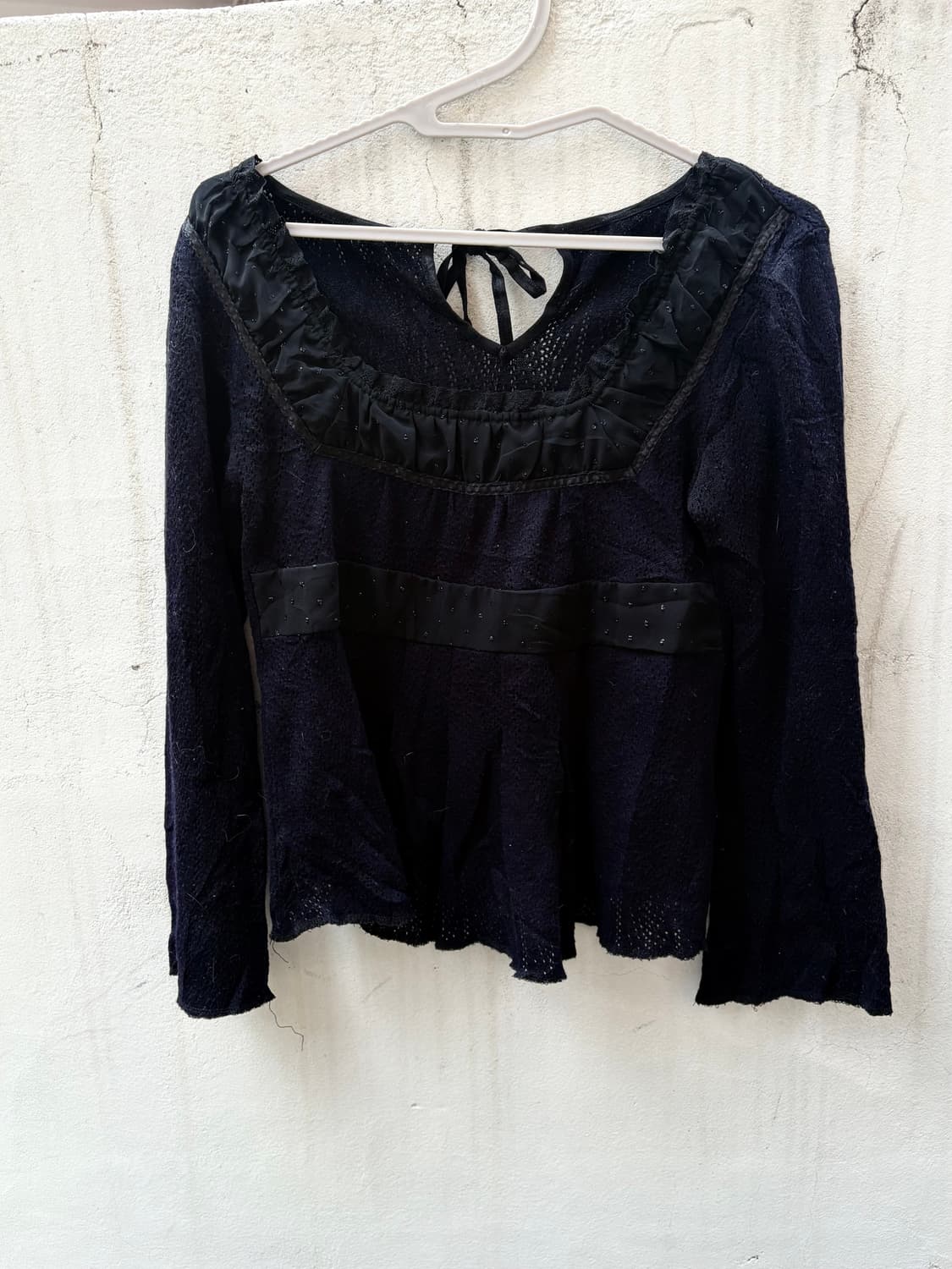 레이스 디테일 블라우스 상품이미지1