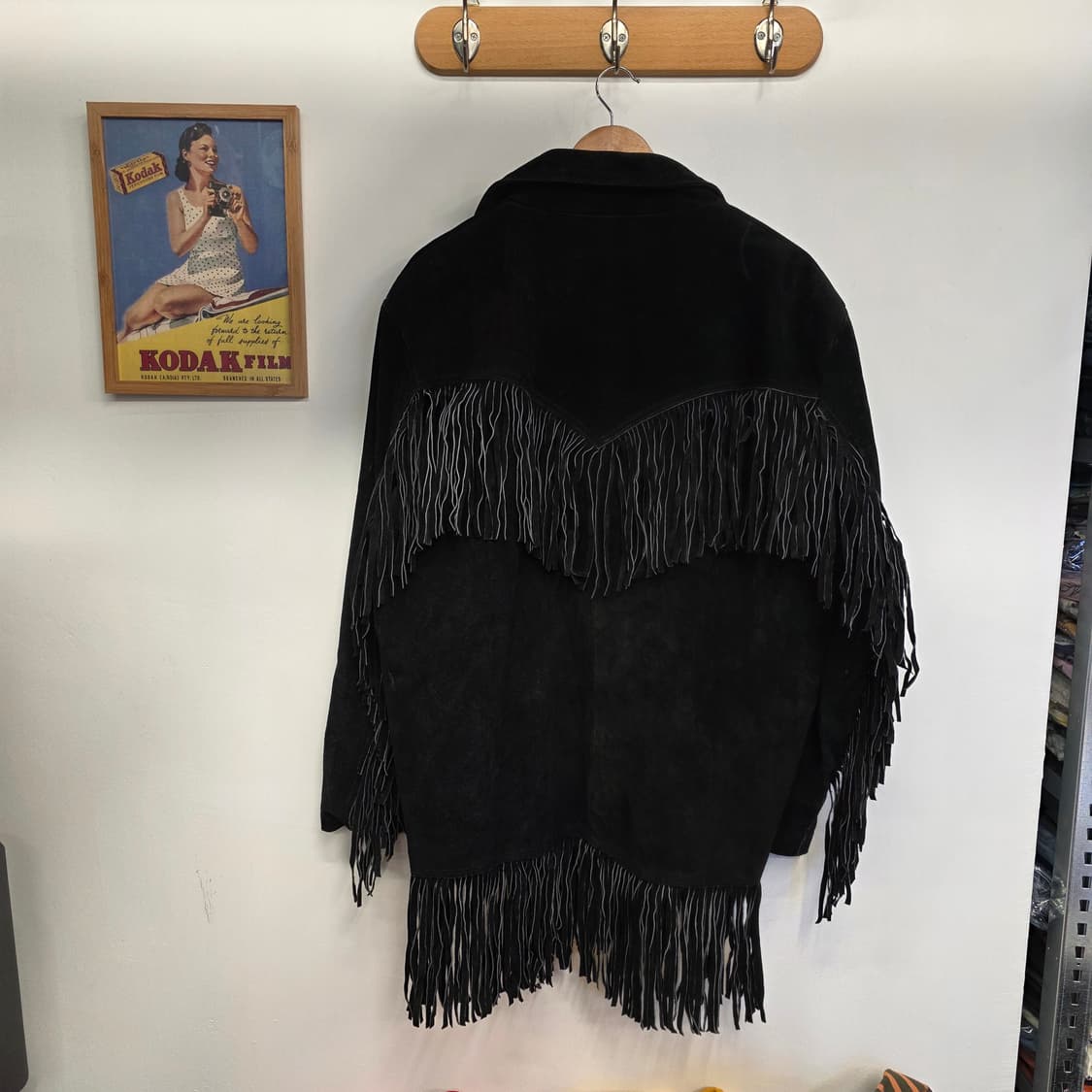 빈티지 웨스턴 프린지 스웨이드 자켓 상품이미지4