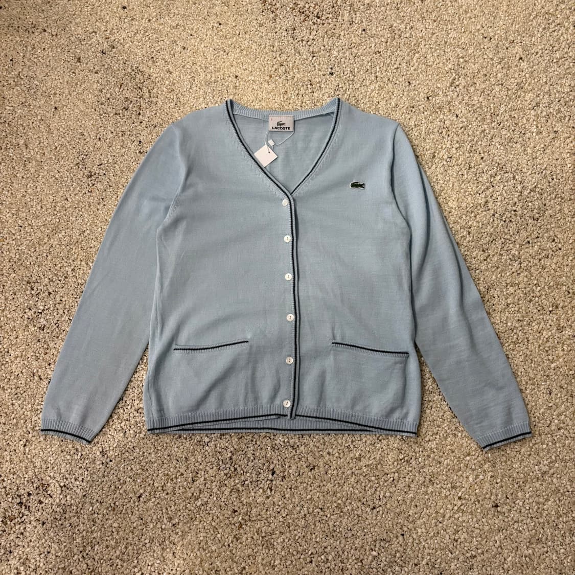 라코스테 긴팔 가디건 ☆243 상품이미지1