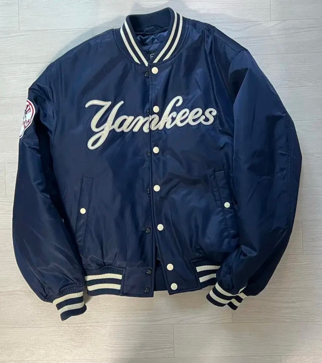뉴에라 mlb 뉴욕양키스 NY 스타디움 바시티자켓 상품이미지1