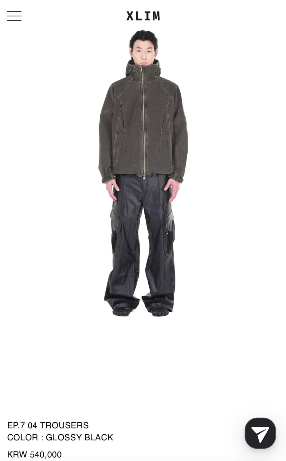 엑슬림 EP.7 04 TROUSERS XL 상품이미지1