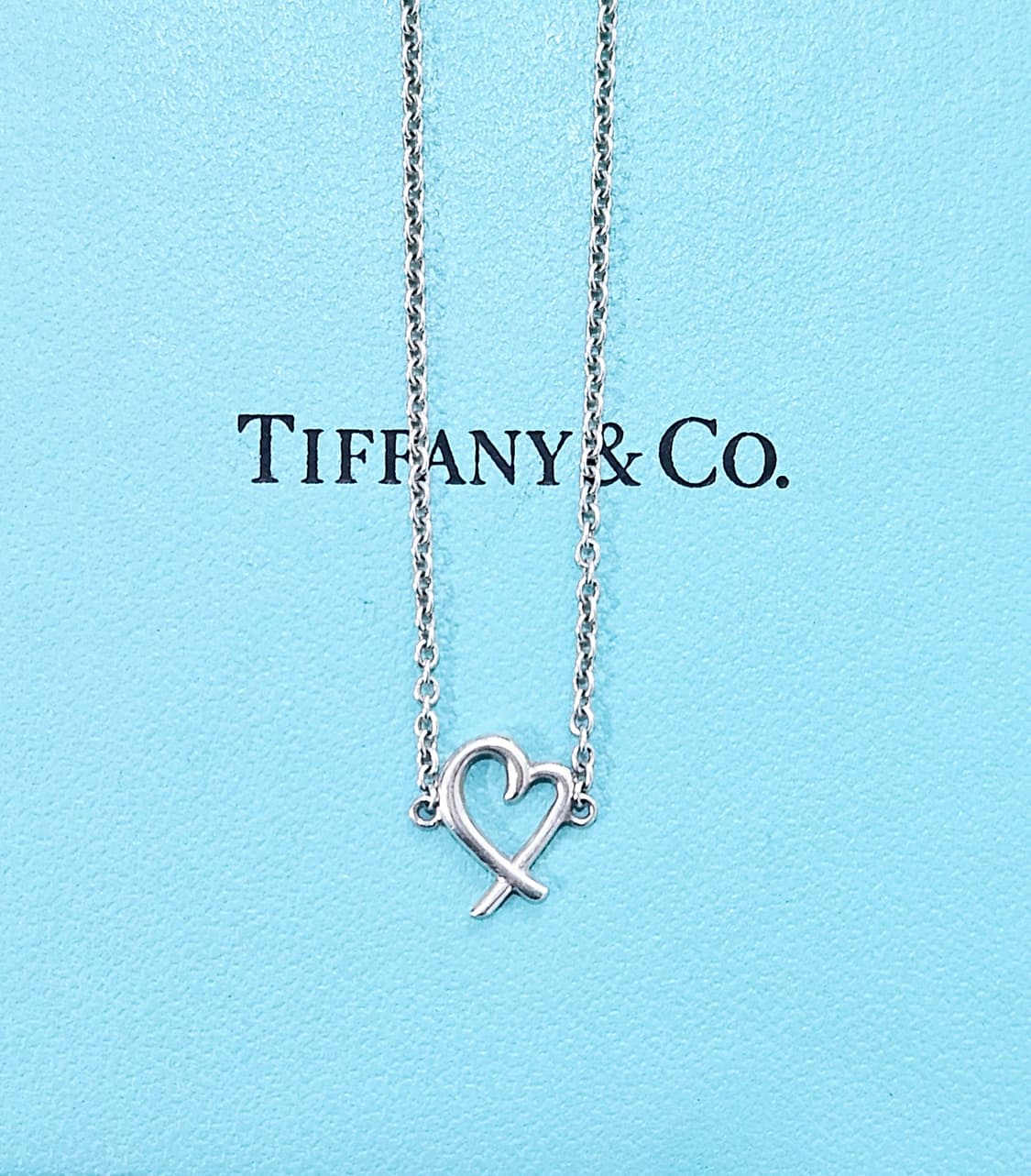 티파니앤코 러빙하트 팔찌 실버 M사이즈 17.8cm [정품/풀구성] 상품이미지2