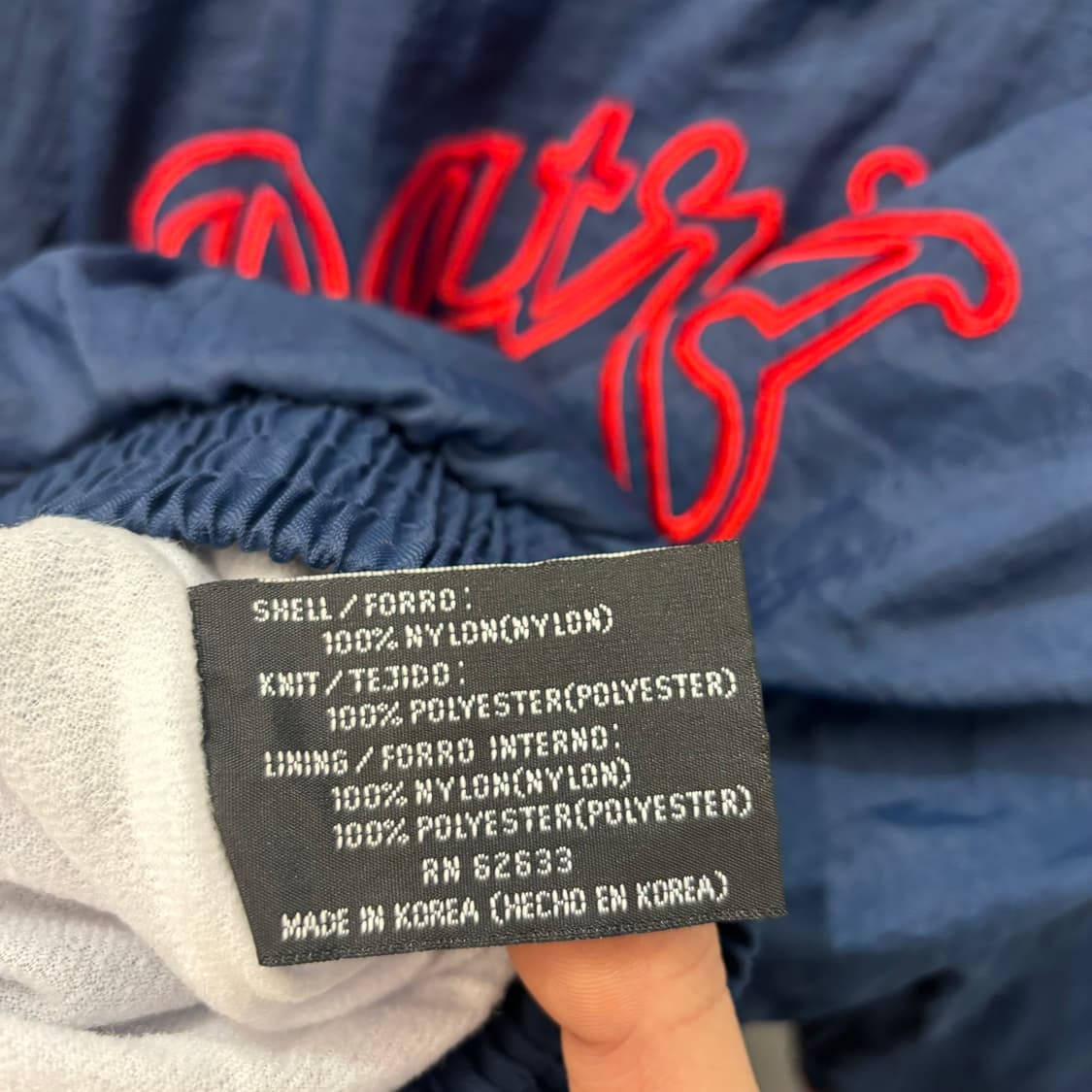 90s 프로 플레이어 올드스쿨 뉴잉글랜드 패트리어츠 웜업 M 상품이미지9