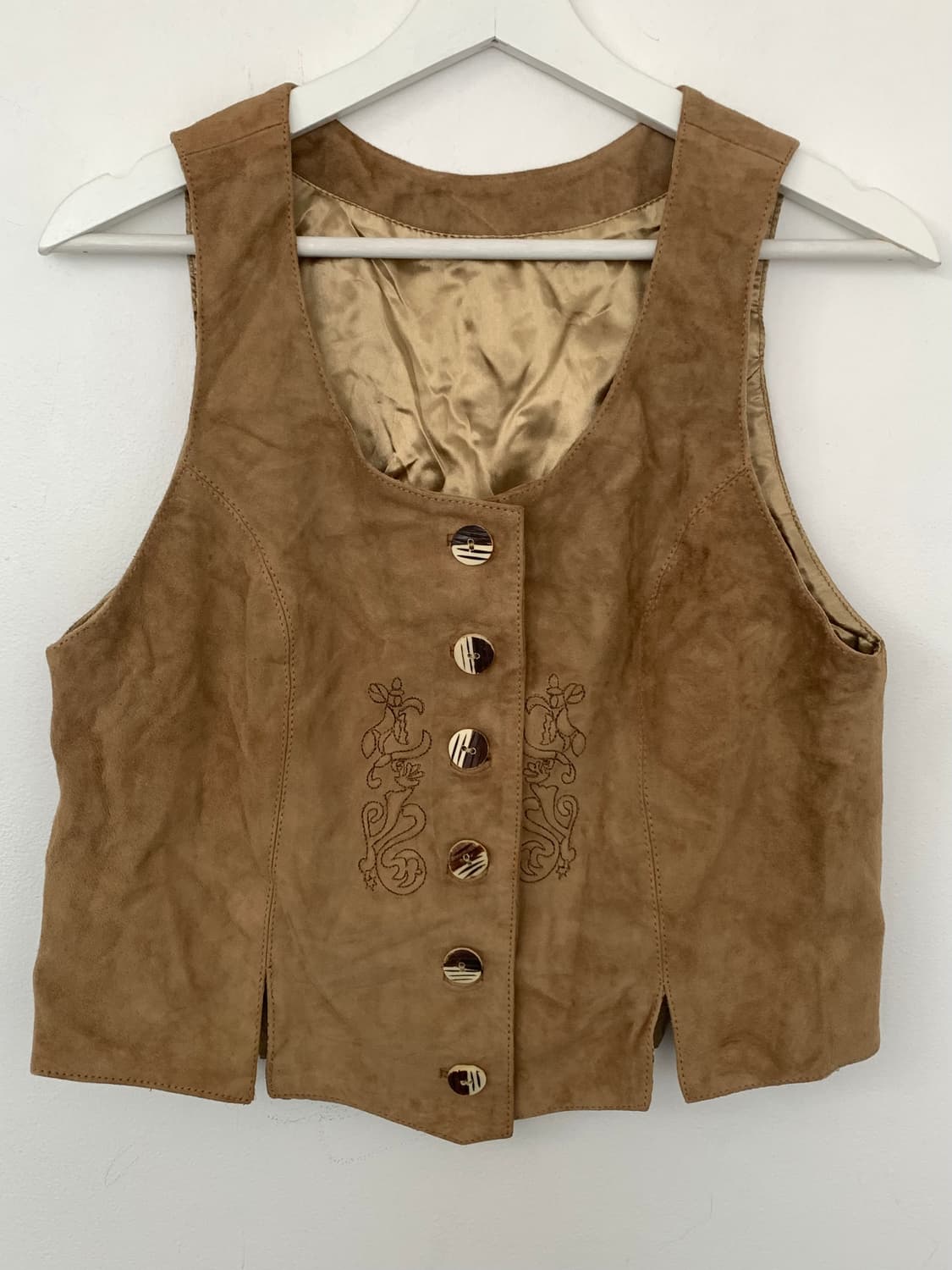 suede vest 상품이미지5