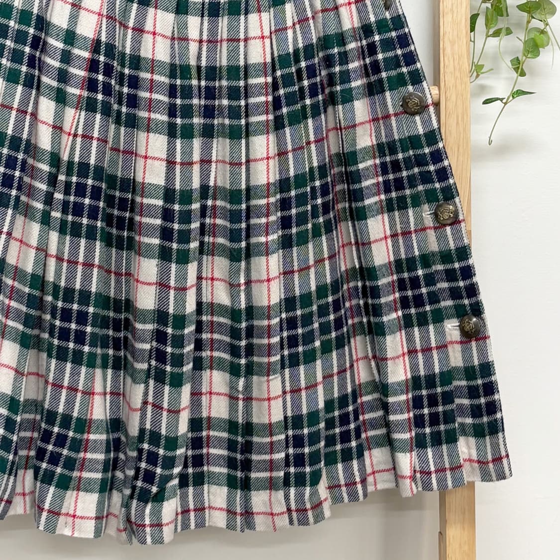 JPN/ 미디스커트 울미디스커트 클래식미디스커트 스쿨룩스커트 상품이미지4