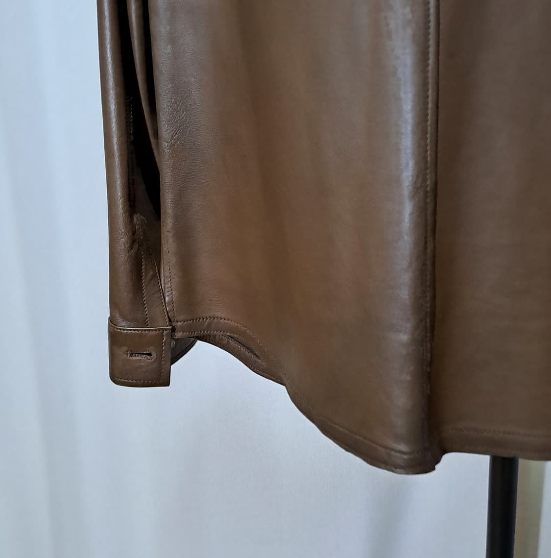 (택포) 마시모두띠 양가죽 아우터 셔츠형 자켓 95-100 B685 상품이미지7