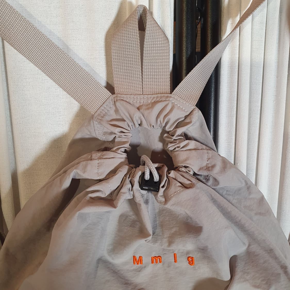 MMIG 나일론 백팩 라이트 그레이 2508648 상품이미지3