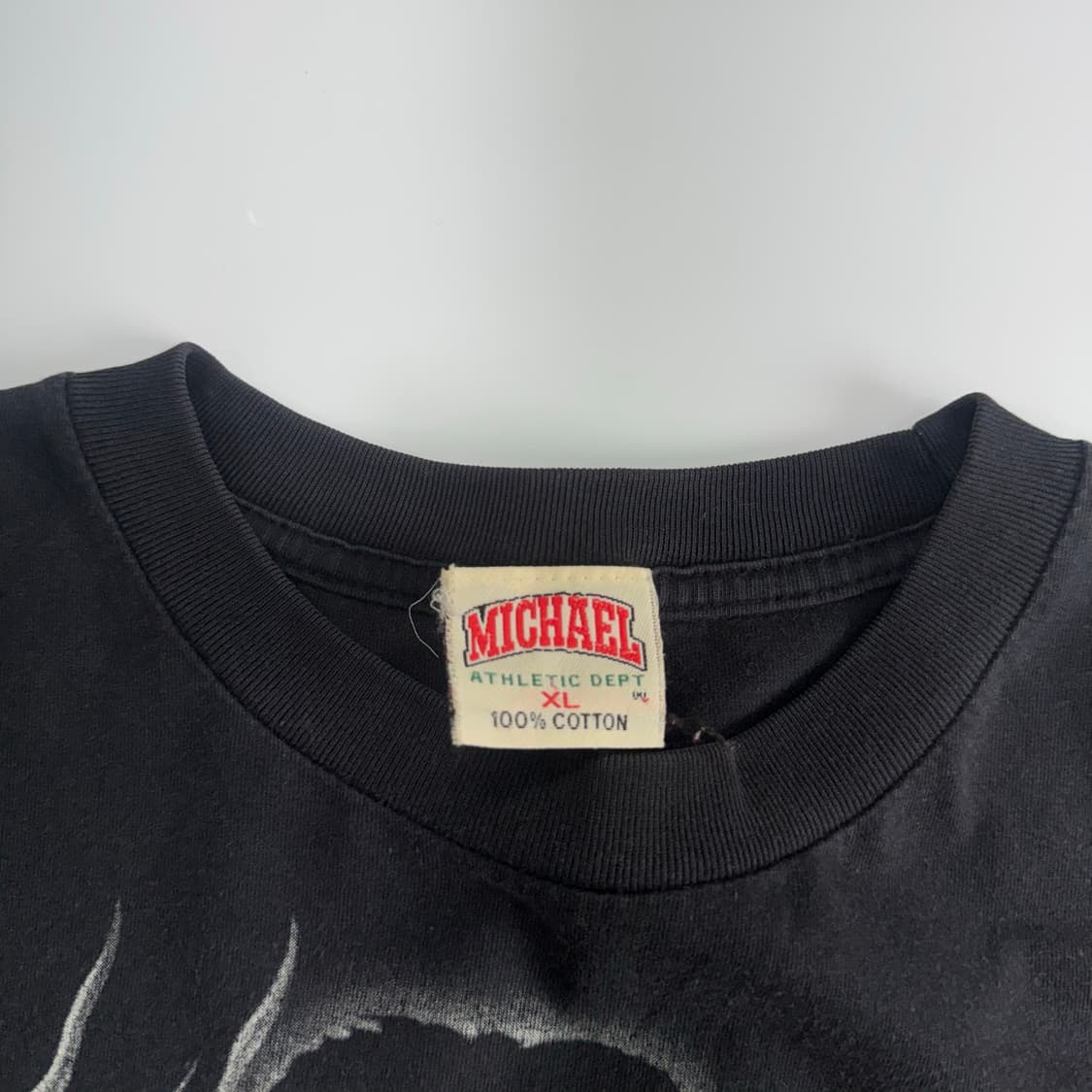 Michael 90s 브루스리 블랙 반팔  상품이미지5