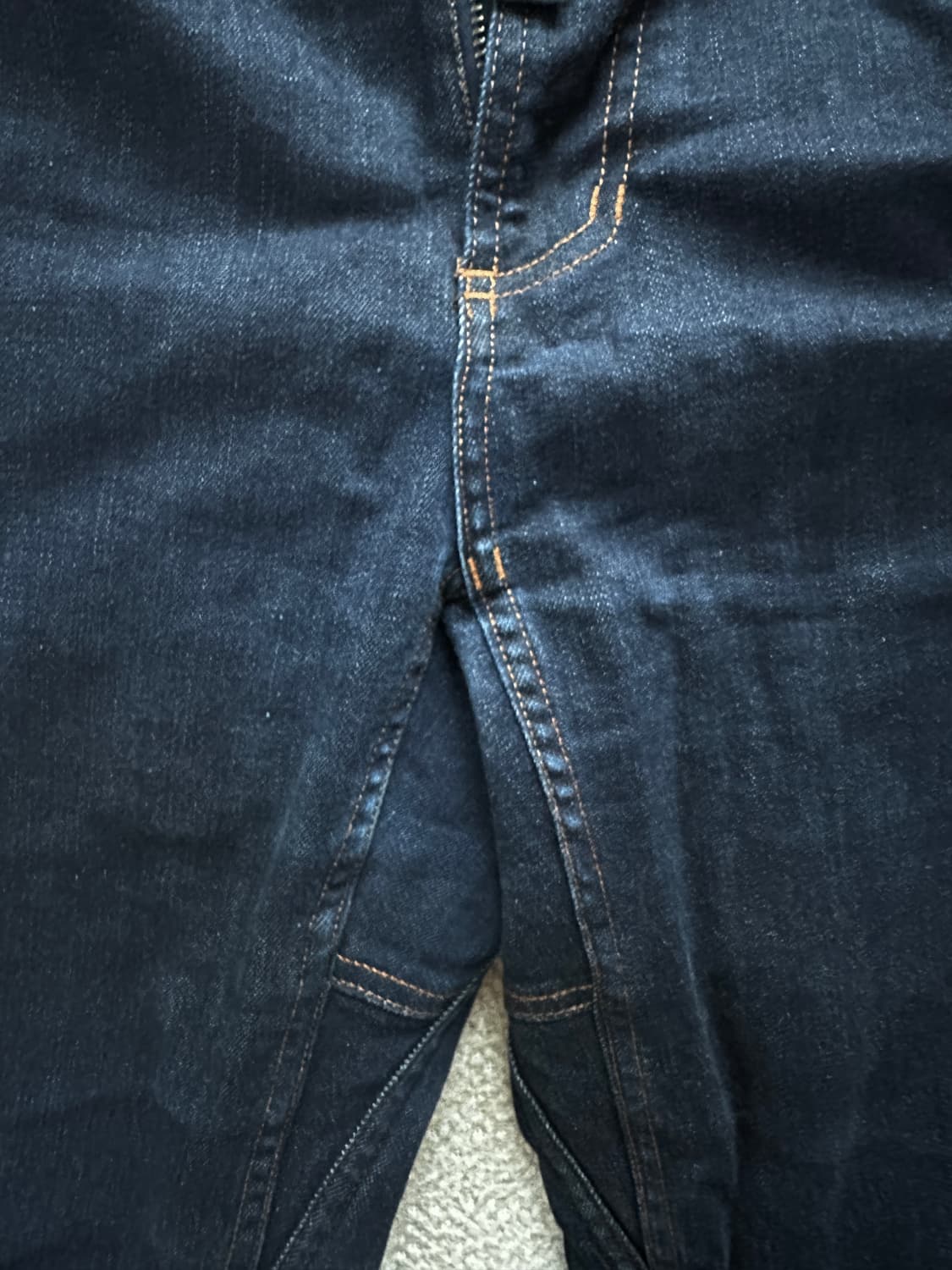 (XXL) 그라미치 NN 팬츠 크롭 스트레치 데님 One Wash 상품이미지6