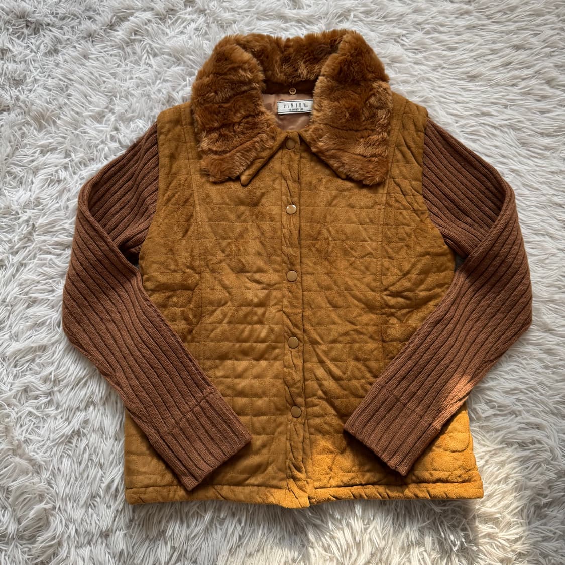 PINION 일본빈티지 y2k 벨벳 자켓 y2k자켓 벨벳자켓 l 42 상품이미지2