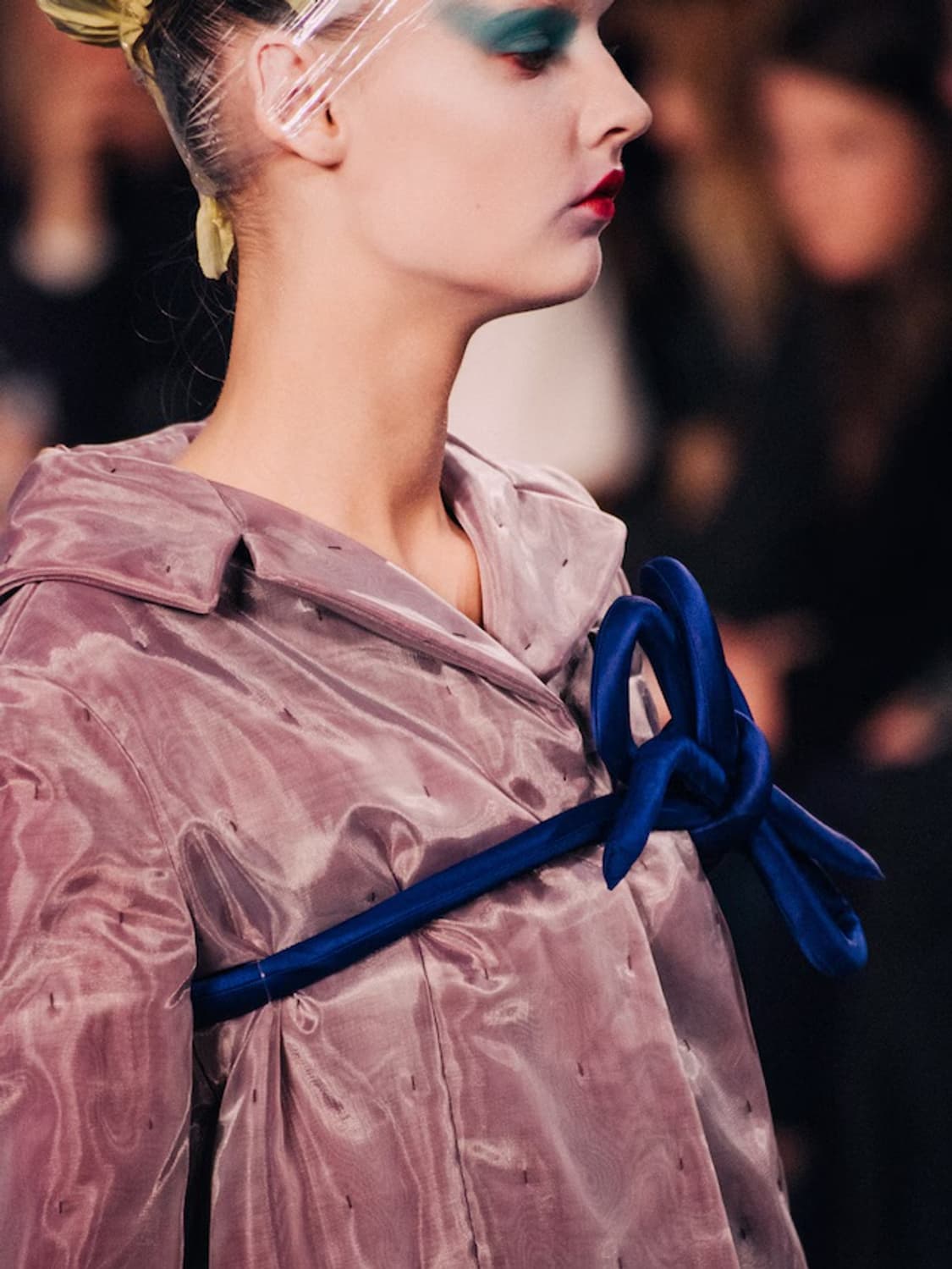 마르지엘라 컬렉션 소장용 실크 페인팅 자켓 상품이미지1