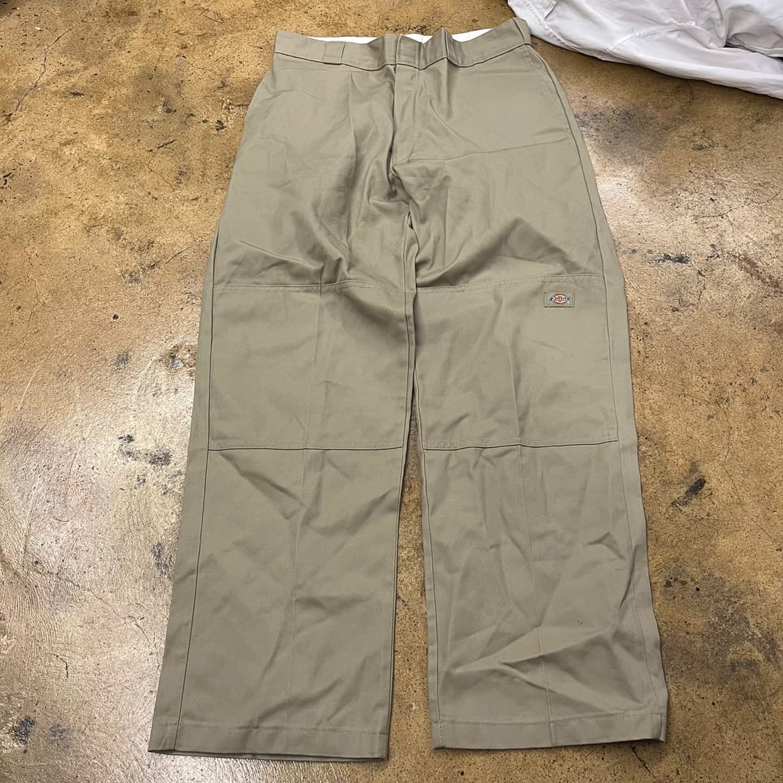 [정품] 디키즈 카키색 더블니 바지 b17 상품이미지3