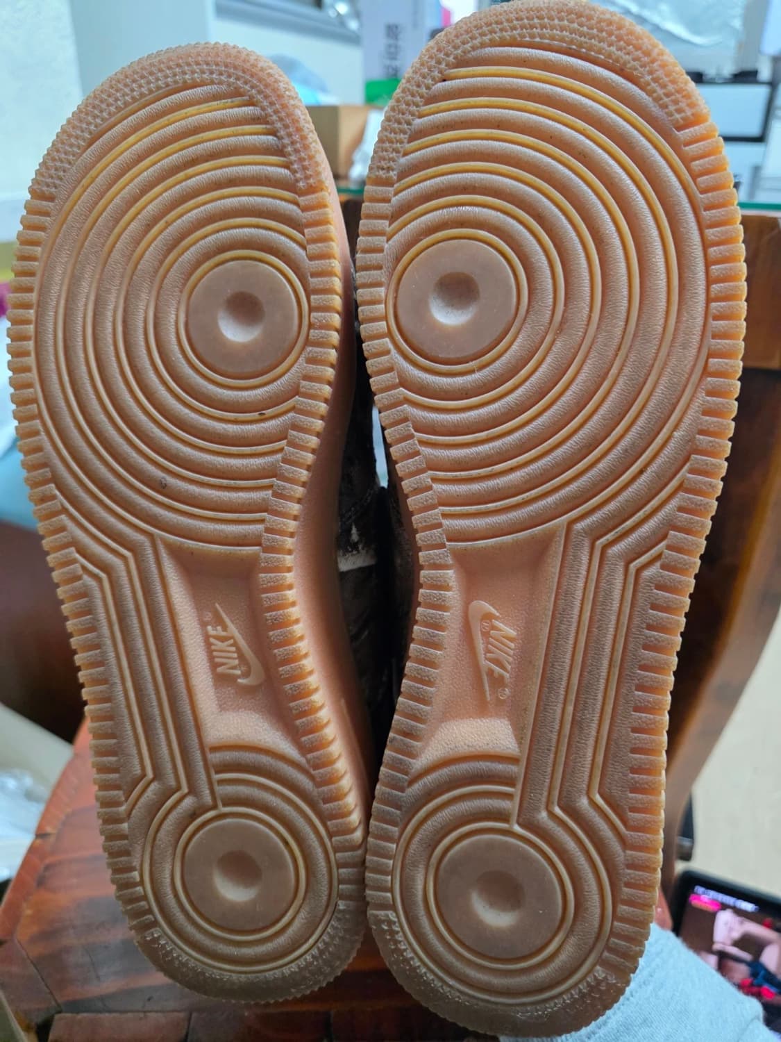 [280] 나이키 에어포스 1 로우 '07 LV8 3 리얼트리 블랙 상품이미지8