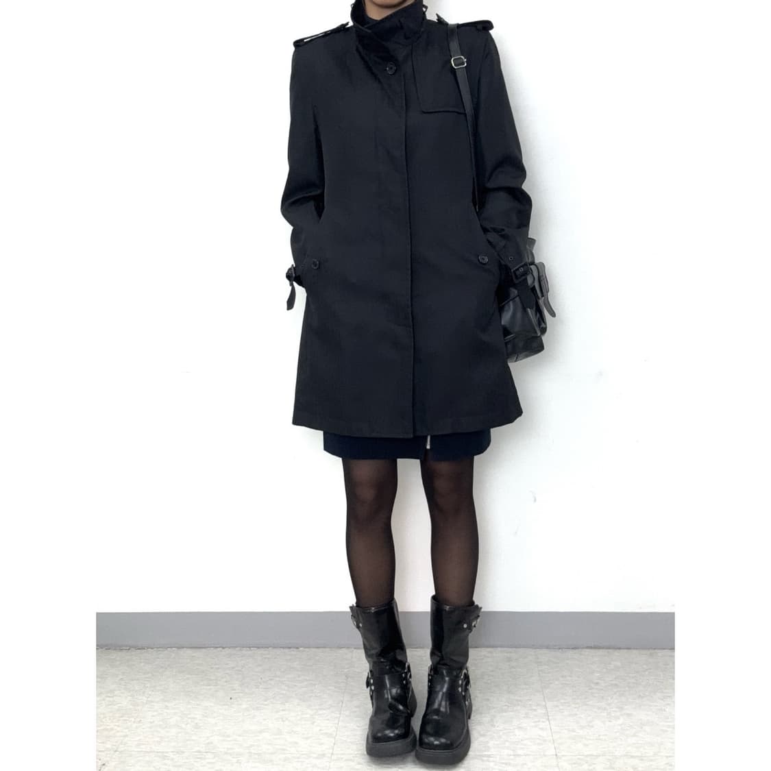 빈티지 블랙 락시크 점퍼 자켓 상품이미지3