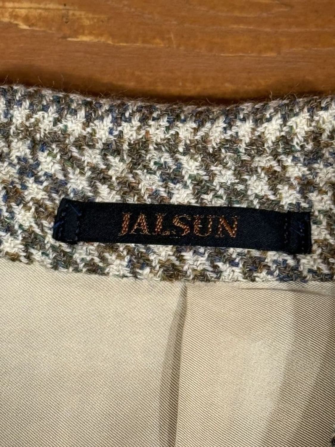 Jalsun 영국 트위드 코트 상품이미지7