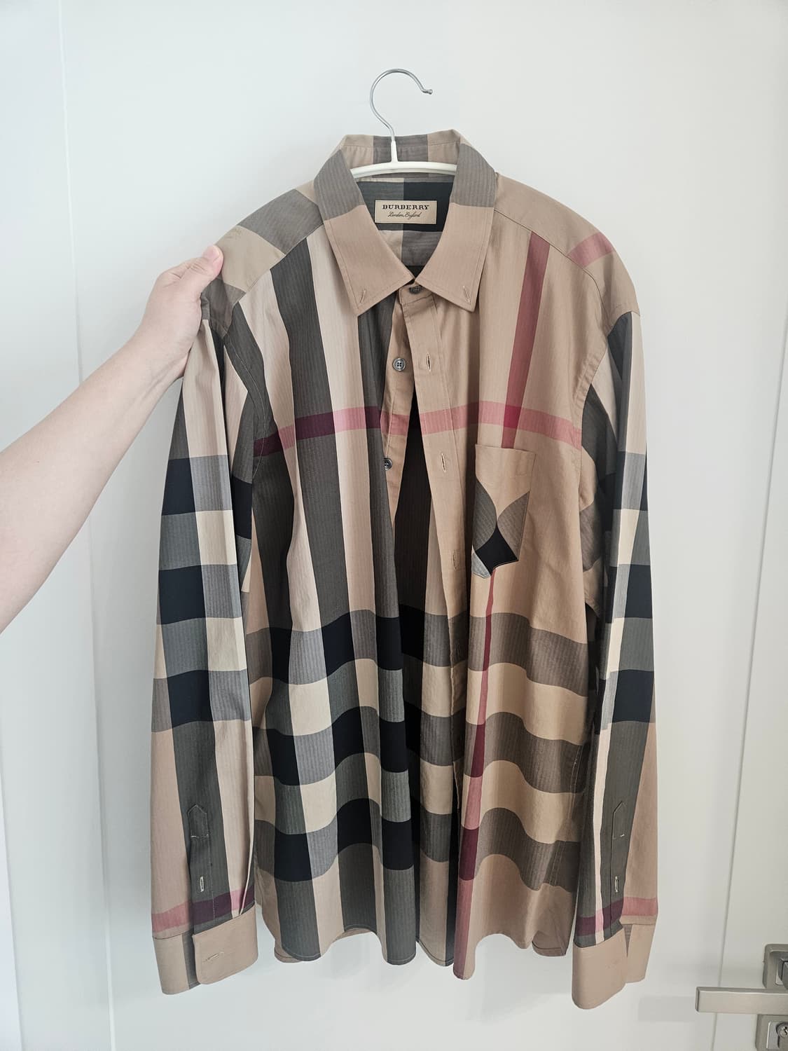 버버리셔츠판매한다 사이즈 105~110 상품이미지3
