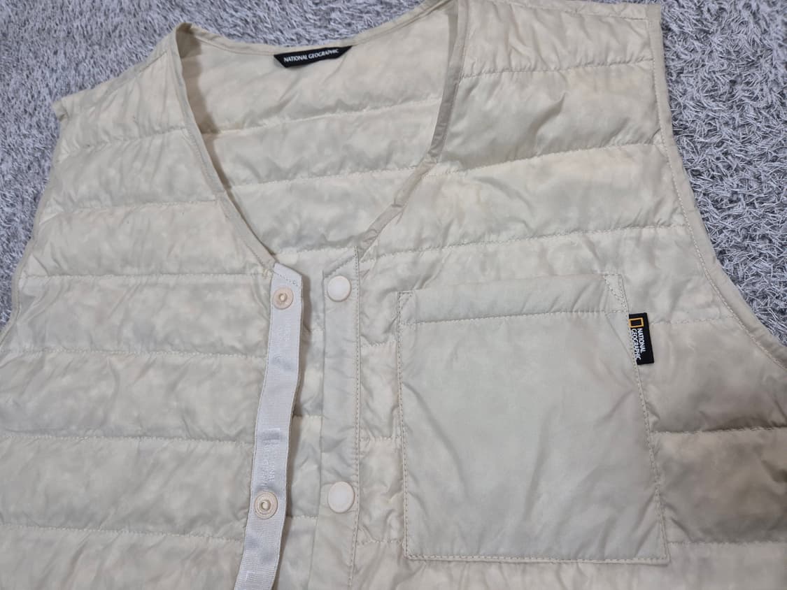 내셔널지오그래픽 남성 경량 구스다운 조끼 100 상품이미지6