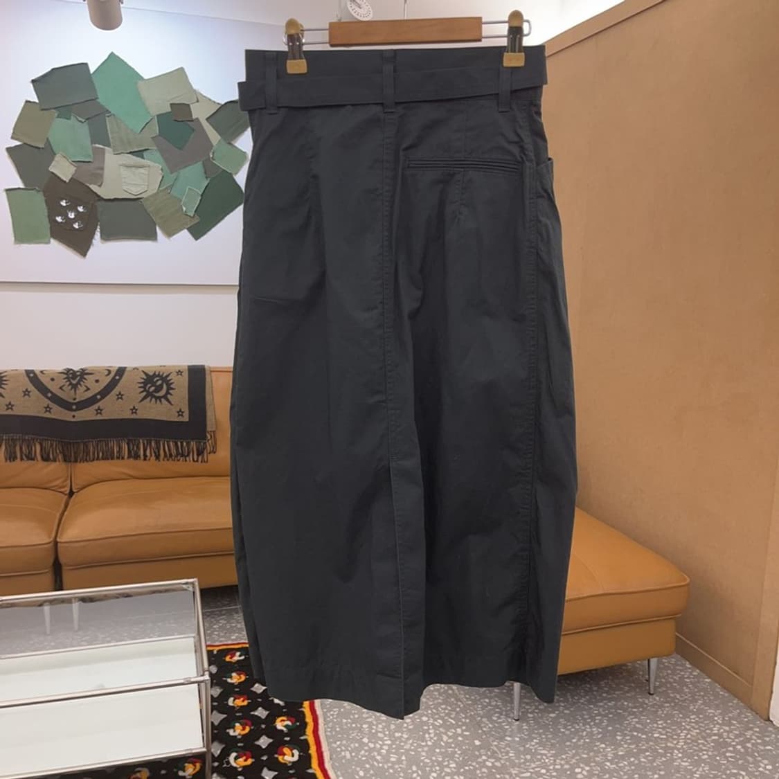 유니클로 U 핀턱 벨티드 페그 스커트 64 C07036 상품이미지4