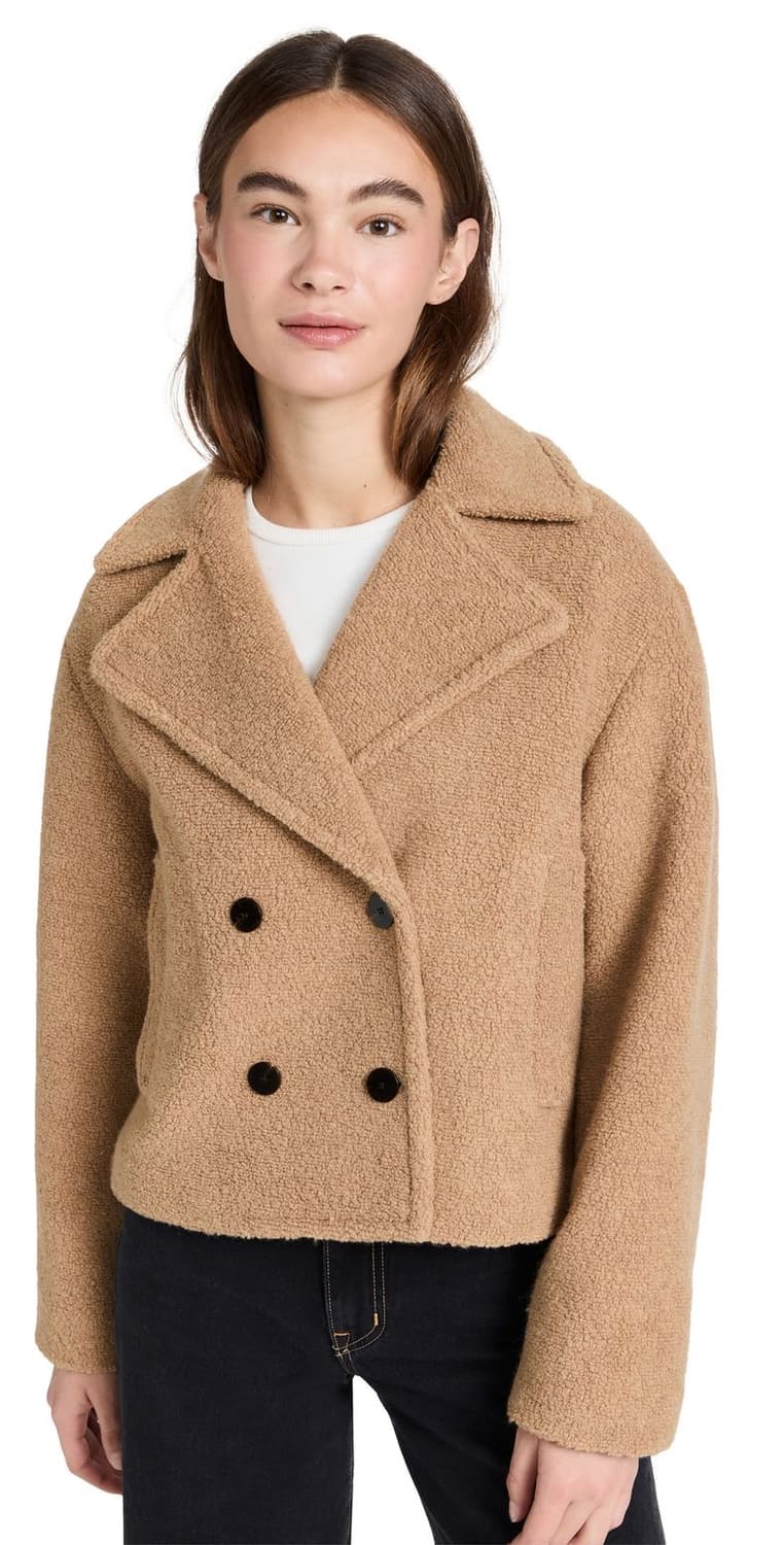 P 띠어리 테디베어 퍼 피코트 상품이미지9