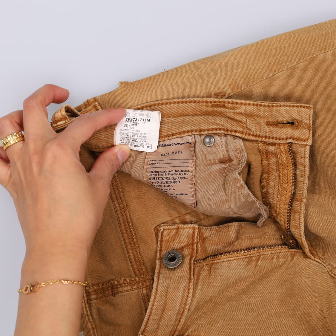 006 AG 여성 롤업팬츠 0428H 상품이미지5