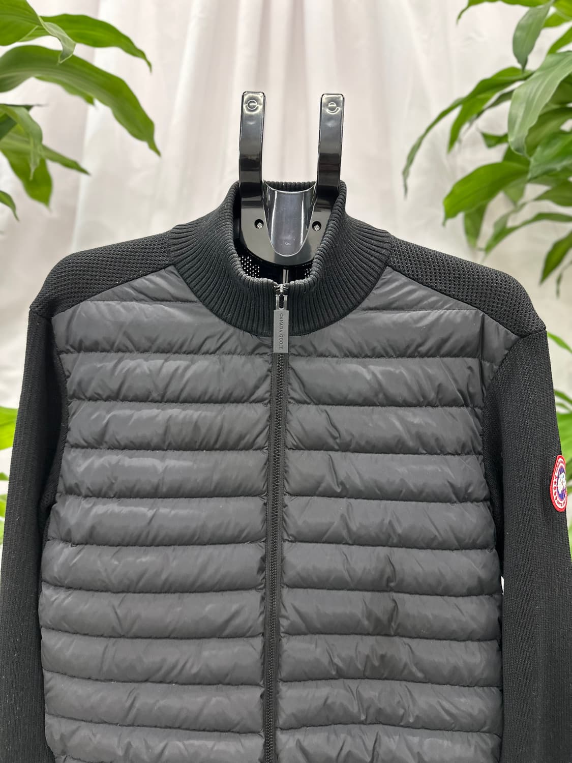 [정품] 캐나다구스 하이브릿지 니트패딩 블랙 사이즈 L  상품이미지2