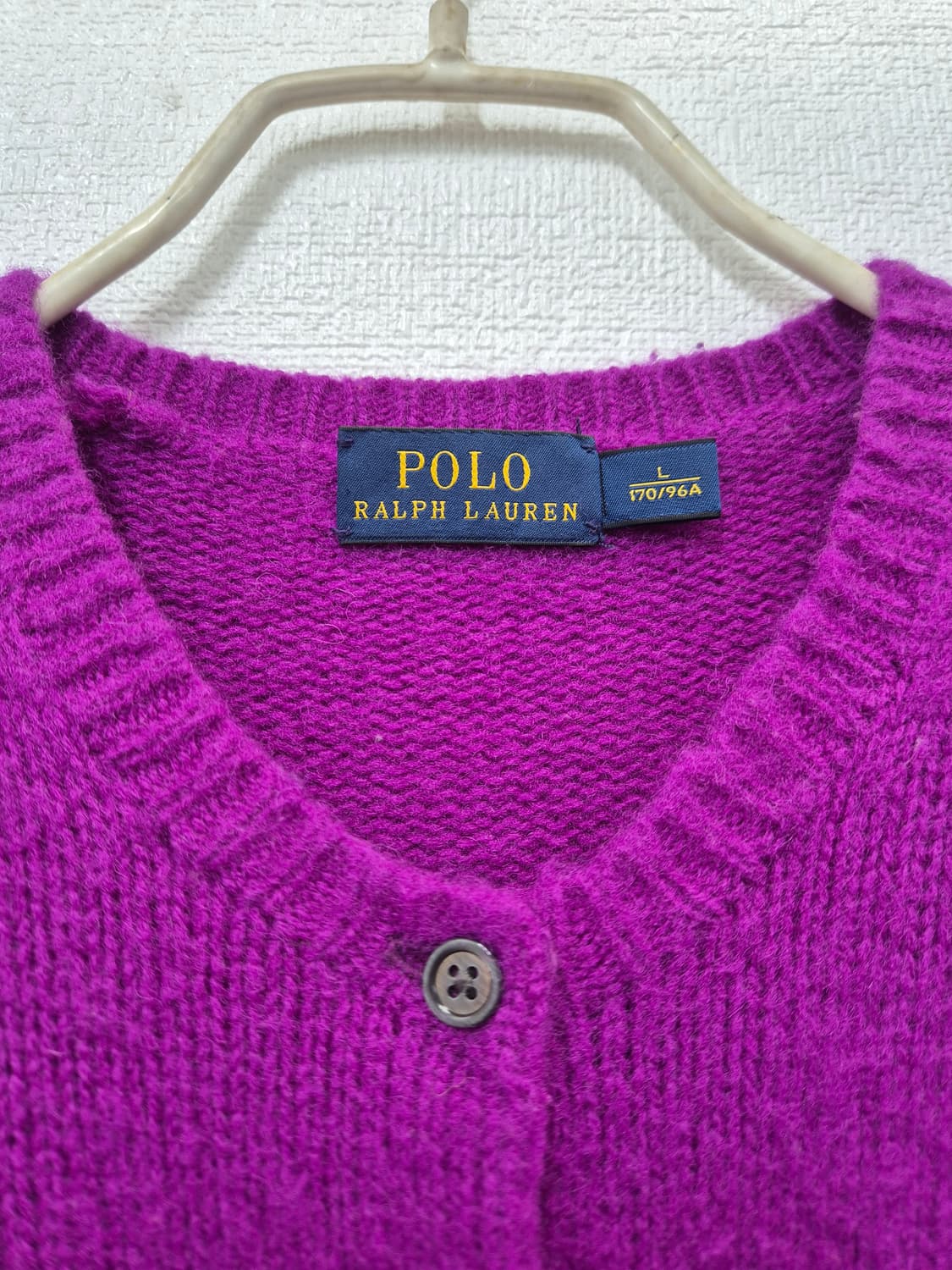 폴로 퍼플 가디건 / 55 (정품) 상품이미지3