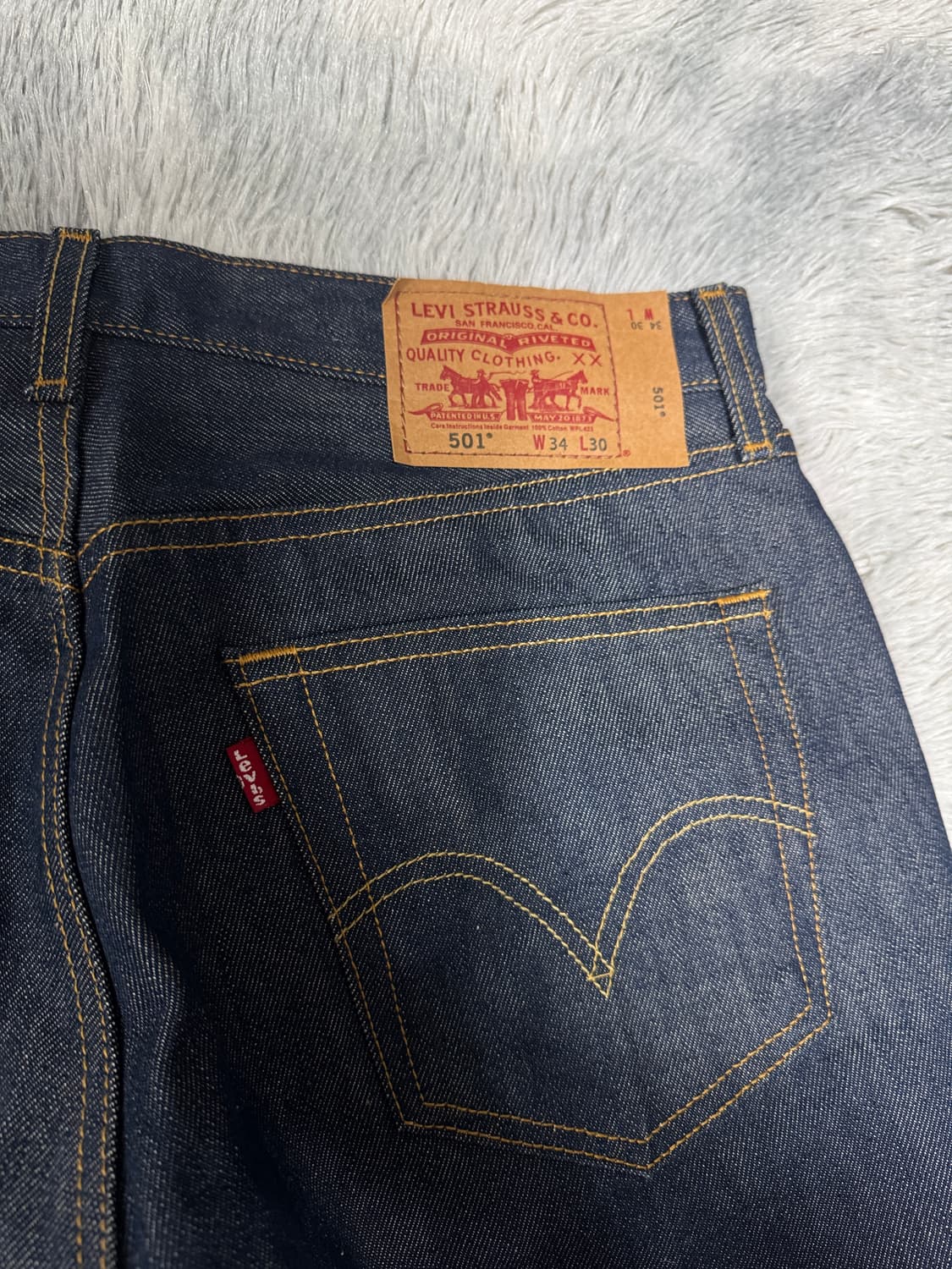 리바이스 501 34X30 새상품 멕시코생산 거의새것 상품이미지8