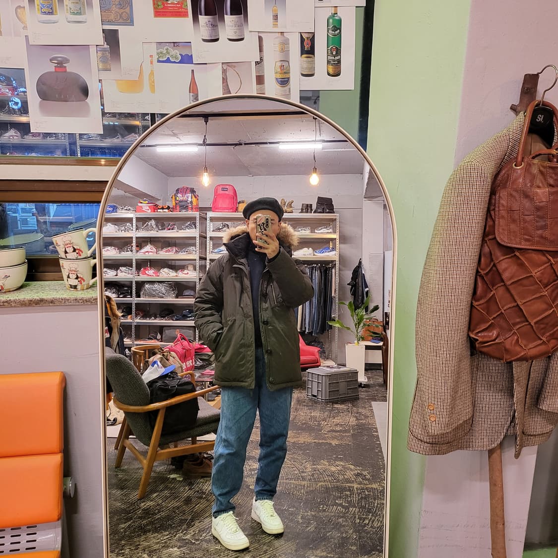 아이더 헤비 다운 패딩 자켓 (XL) 상품이미지2