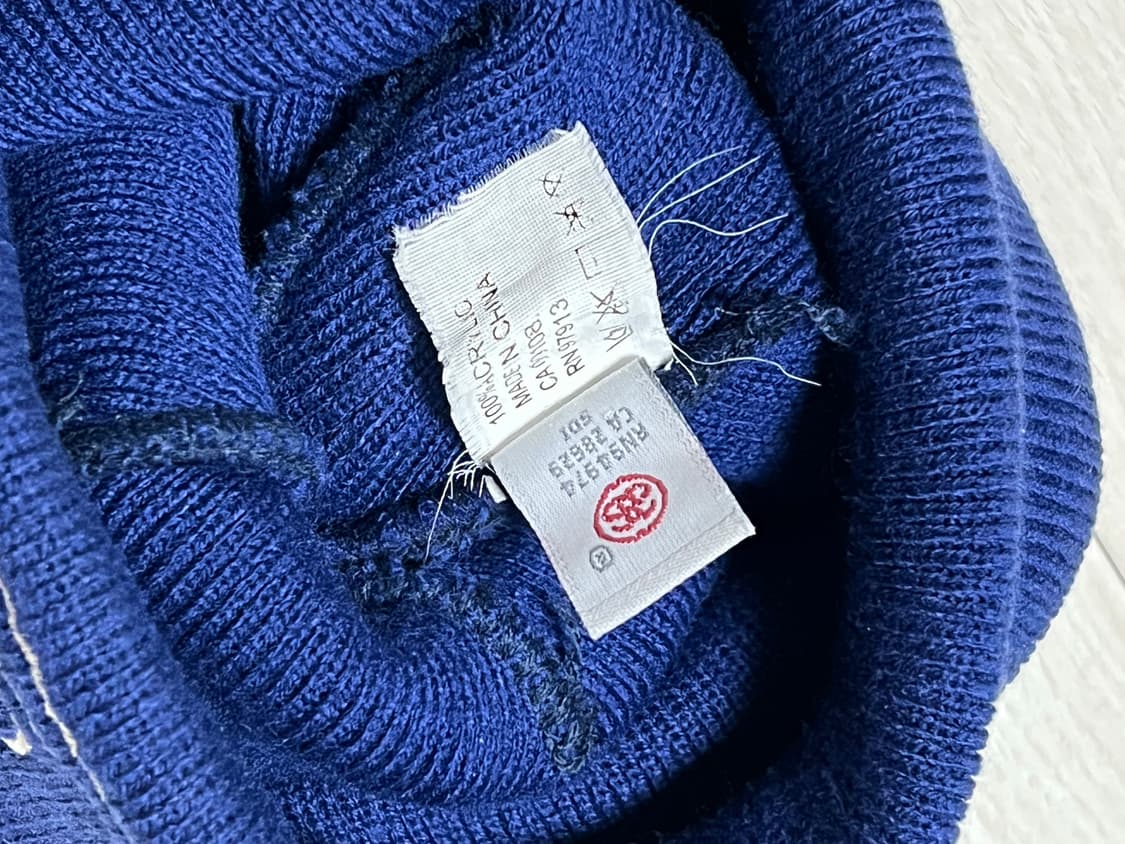 스투시빅로고네이비비니 상품이미지5