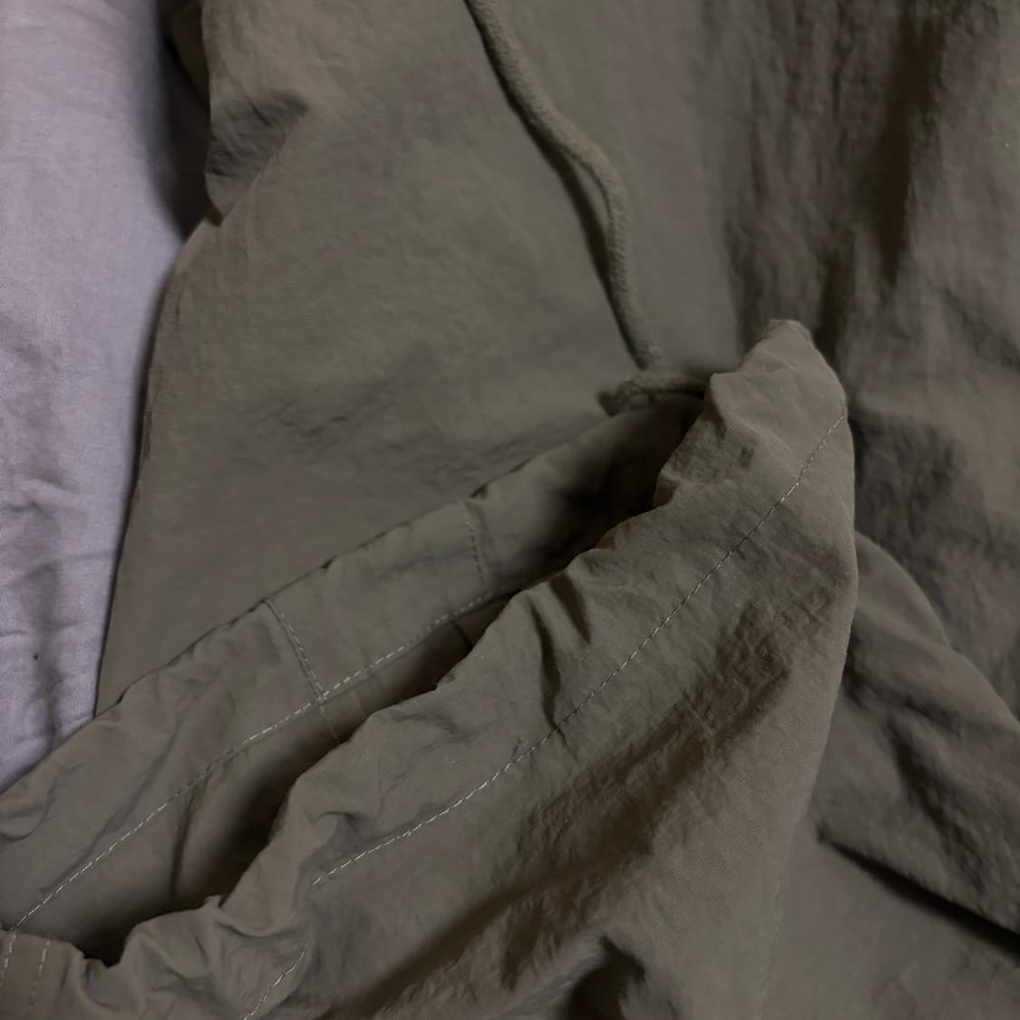 엑스톤즈 XP127 셔링 카고 팬츠 (KHAKI) M 상품이미지3