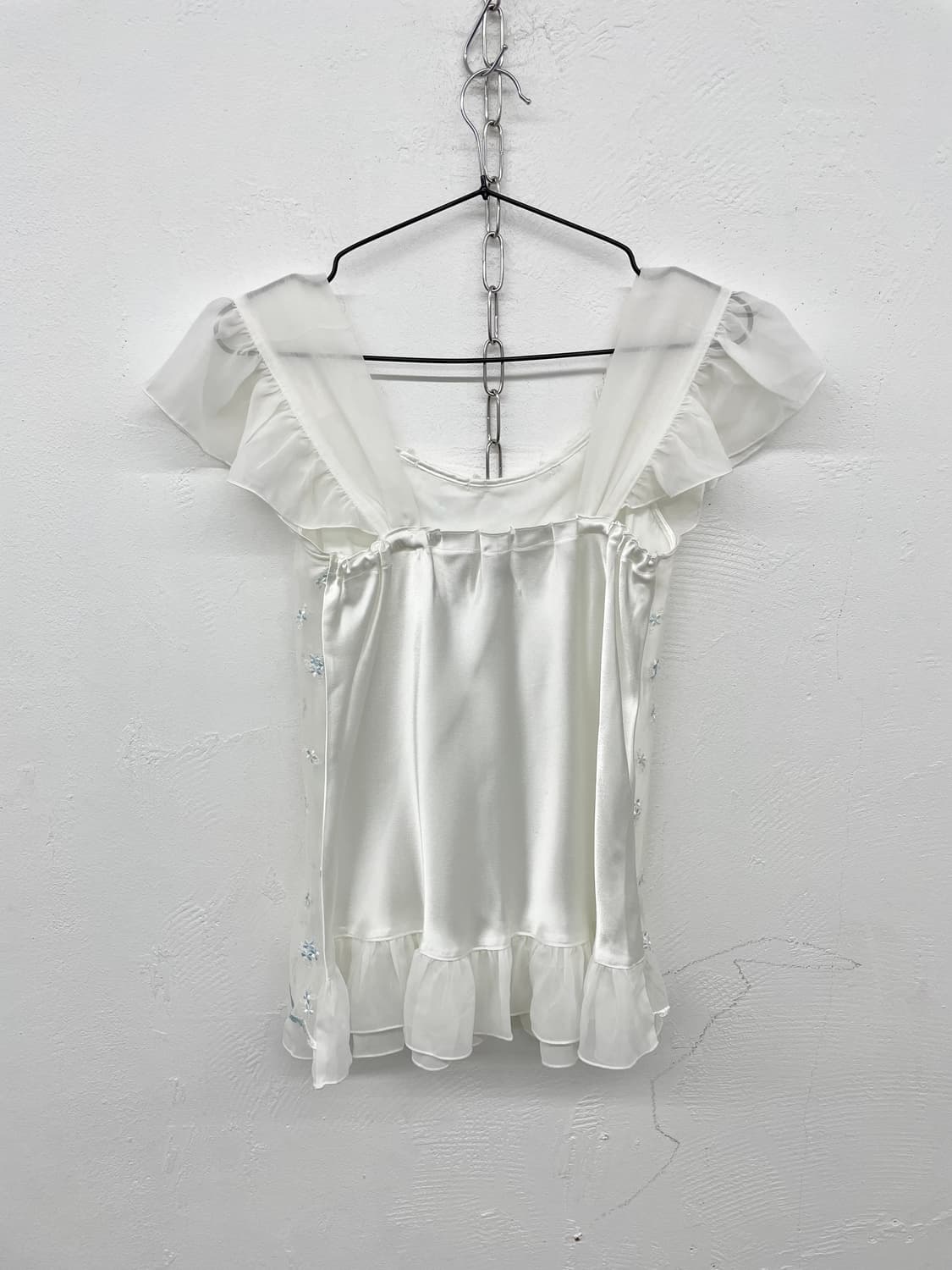 페어리 자수 레이스 탑 상품이미지6