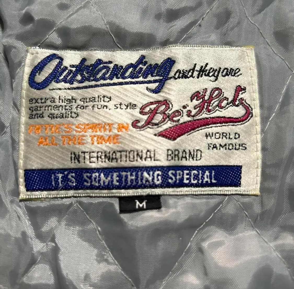 터콰이즈 민트 바시티 자수 로고 Prosper 빈티지 상품이미지8