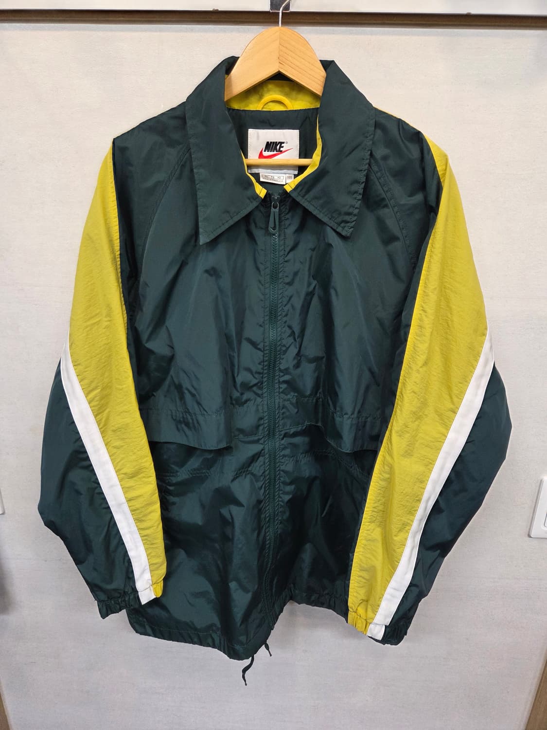 나이키 올드스쿨 빈티지 빅스우시 바람막이 카라 트랙자켓 xl xxl 상품이미지1