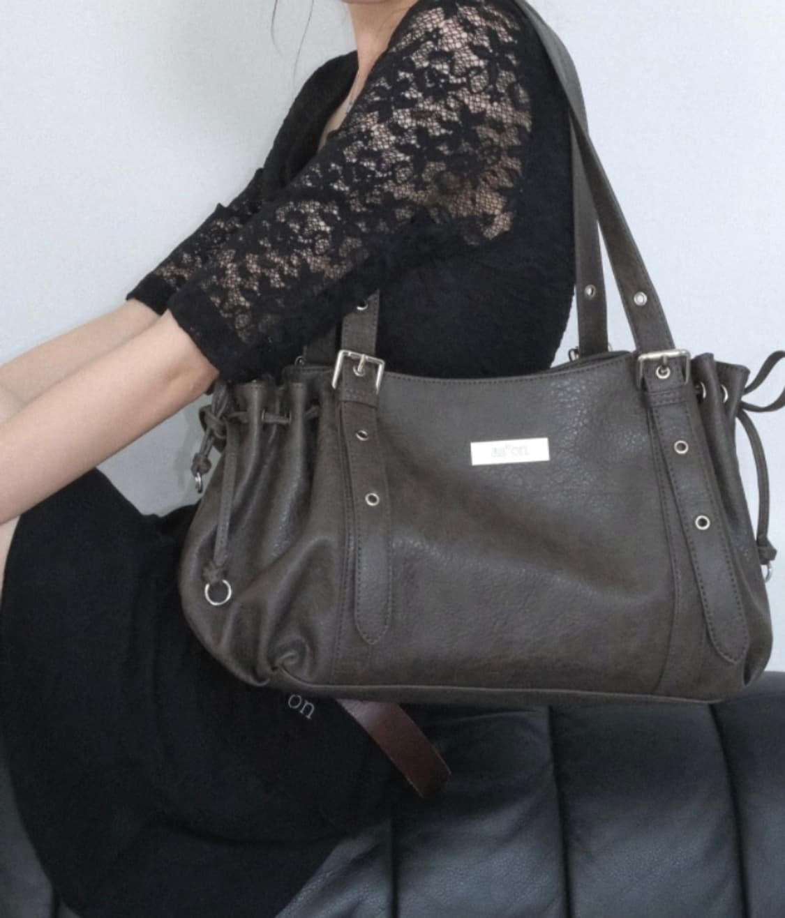 애즈온 ason 헤븐백 HEAVEN BAG 브라운 상품이미지2
